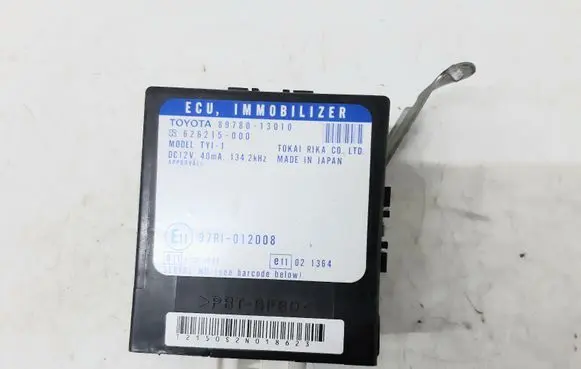 Toyota Corolla Verso E121 Immobilizer control unit/module 8978013010