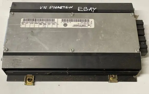 Volkswagen Phaeton Sound amplifier 3D0035466A VWZ4Z300005841