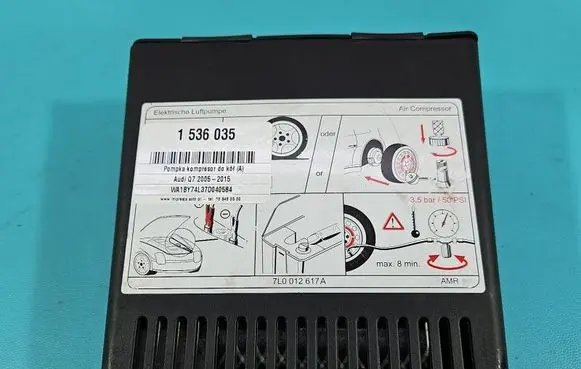 Audi Q7 4L Tire air pump compressor 7L0012617A IMPRK1536035