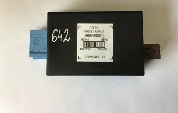 Citroen C5 Alarm control unit/module 9665369380