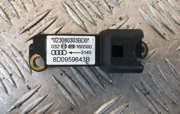 Audi A4 S4 B5 8D Airbag deployment crash/impact sensor 8D0959643B 160500 023080303BD0