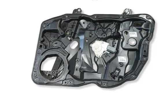 Volkswagen Touareg II Front door window regulator with motor 7P6837756B