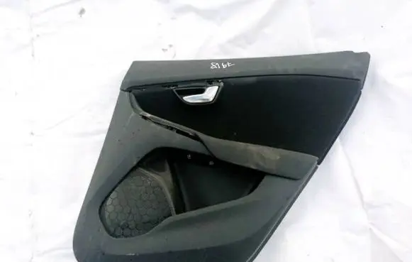 Rear door card panel trim