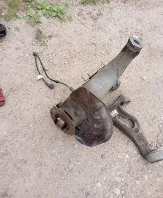 Porsche Cayenne (92A) Front wheel hub spindle knuckle 7P5407151A