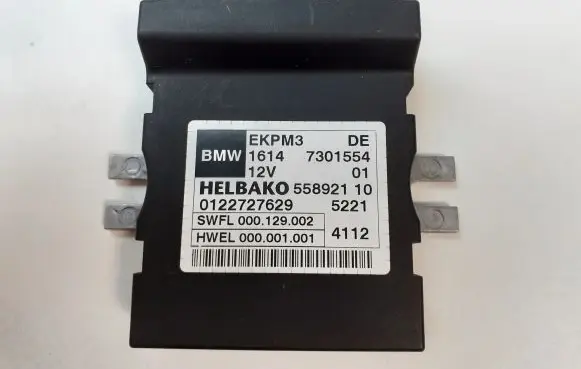 BMW 1 F20 F21 Fuel injection pump control unit/module 7301554 E509E303475U176