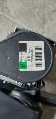 Audi Q7 4L Front seatbelt