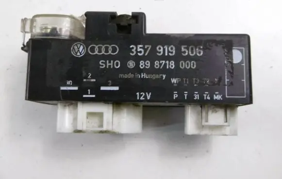 Volkswagen Sharan Fan control module 357919506
