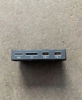Audi Q8 USB socket connector 4N0035736A
