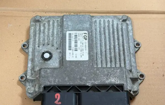 Fiat Punto (199) Engine control unit/module 55186609 MJD6JF.P1 486BNB4D