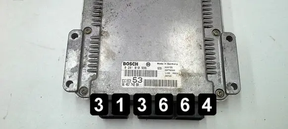 Citroen Xsara Picasso Engine control unit/module 9646774280