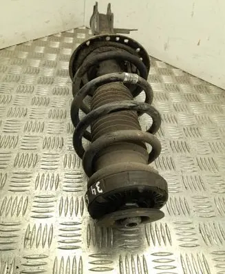 Front shock absorber with coil spring