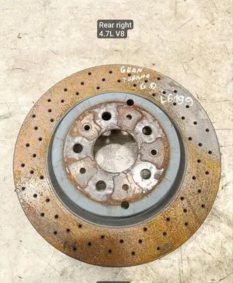 Maserati GranTurismo Rear brake disc 2284110K
