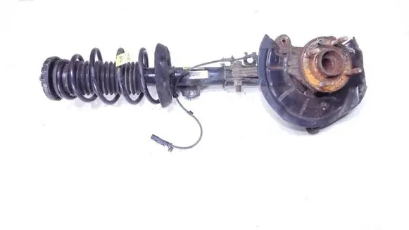 Front shock absorber with coil spring