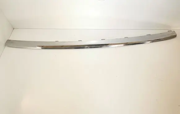Rear bumper trim bar molding