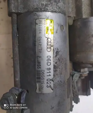 Audi A4 S4 B7 8E 8H Starter motor 06D911023 1011040447