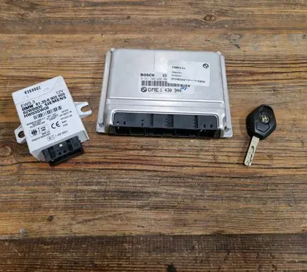 BMW 3 E46 Engine ECU kit and lock set 0261204420 1430940
