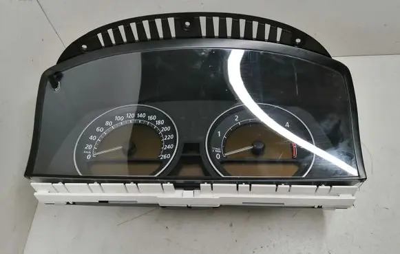 BMW 7 E65 E66 Speedometer (instrument cluster) 62116972090