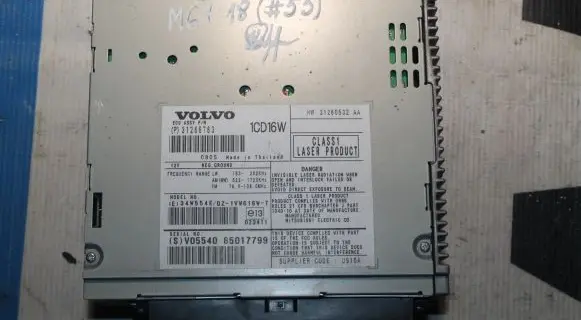Volvo C70 Radio/CD/DVD/GPS head unit 3126676331260532