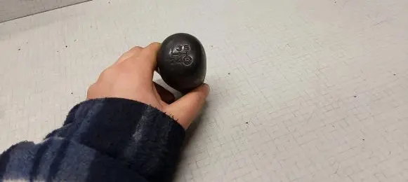 Toyota Aygo AB10 Gear lever shifter trim leather/knob