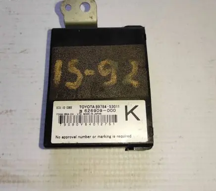Lexus IS 220D-250-350 Immobilizer control unit/module 8978453011 626909000