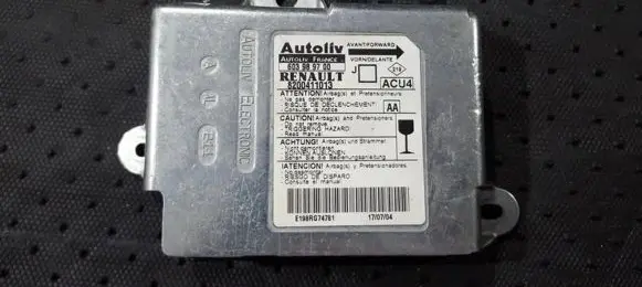 Renault Scenic II - Grand scenic II Airbag control unit/module 8200411013 603989700