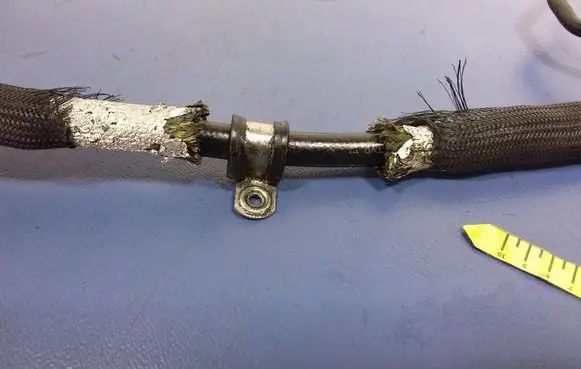 Mercedes-Benz CL C216 Power steering hose/pipe/line A2214661481