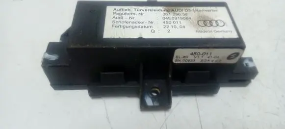 Audi A8 S8 D3 4E Door control unit/module 04E0919064