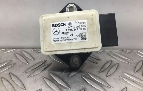 Mercedes-Benz E W211 ESP acceleration yaw rate sensor A2165420018 0265005623