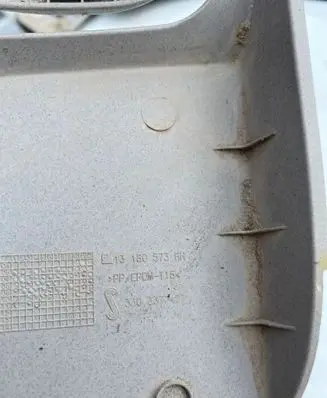 Opel Corsa D (B) pillar trim (top) 13180573