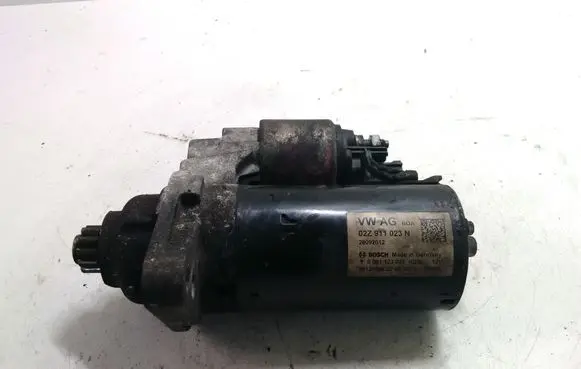 Volkswagen Golf VI Starter motor 02Z911023N 0001123028