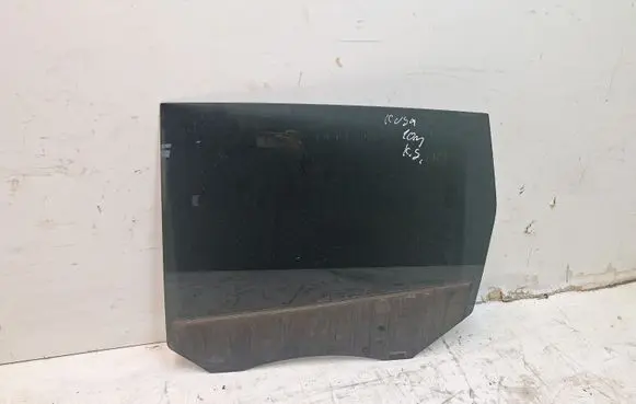 Rear door window glass