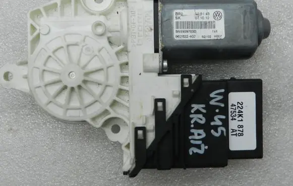 Volkswagen Tiguan Rear door window regulator motor 5N0959703D 5N0959703DVW2