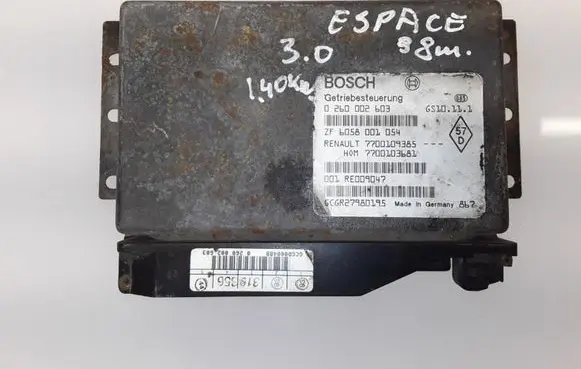 Renault Espace III Gearbox control unit/module 0260002603 7700109385 HOM7700103681