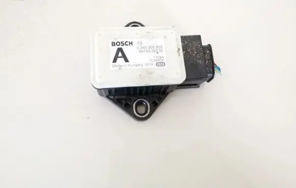 Toyota Avensis T270 ESP acceleration yaw rate sensor 0265005855 89183-05030