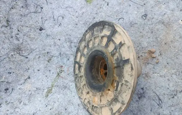 Opel Astra G Front coil spring rubber mount 000041721