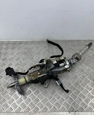 Steering wheel axle