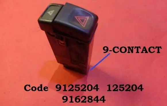 Volvo 850 Hazard light switch 9125204 125204 9162844