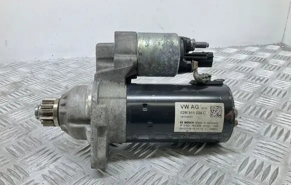 Audi Q3 8U Starter motor 02M911024C