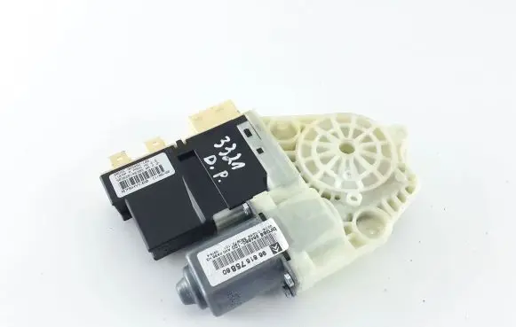 Citroen C4 I Front door window regulator motor 9681575880
