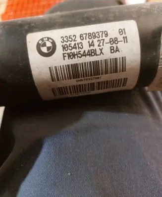 BMW 5 F10 F11 Rear shock absorber with coil spring 6789379 F10H544BLX