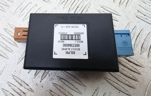 Peugeot 3008 I Alarm control unit/module 9657384680
