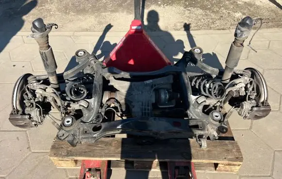 Rear axle beam