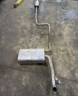 Peugeot 3008 III Muffler/silencer 