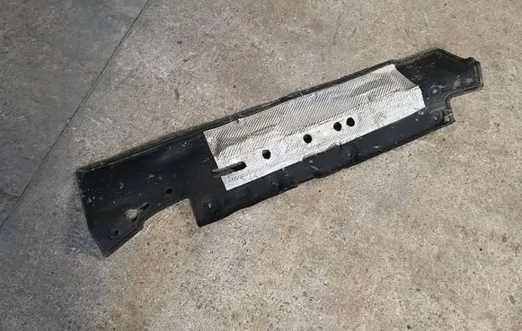 Volkswagen Golf VII Heat shield in engine bay 5G0863993