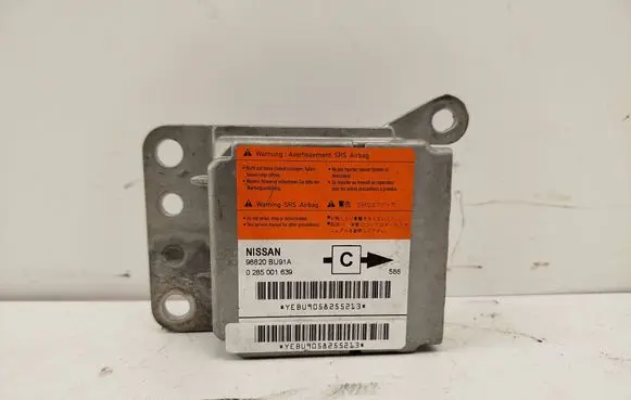 Nissan Almera Tino Airbag control unit/module 98820BU91A 0285001639 YEBU9058255213