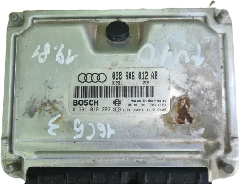 Volkswagen PASSAT B5.5 Engine control unit/module 038906012AB 0281010203