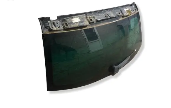 Volkswagen Touareg I Rear windscreen/windshield window 