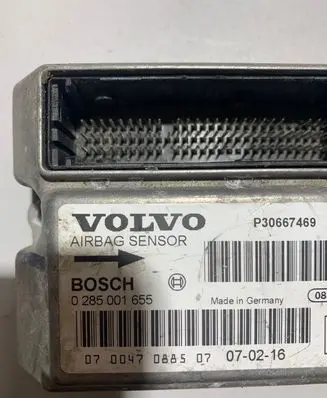 Volvo V70 Airbag control unit/module P30667469 0285001655 070047088501