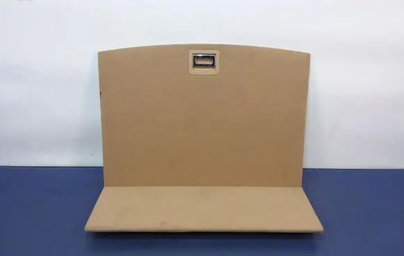 Porsche Cayenne (92A) Front floor carpet liner 7P5863546G