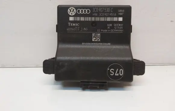 Volkswagen PASSAT B6 Gateway control module 3C0907530C